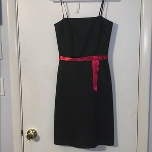 Black cocktail dress